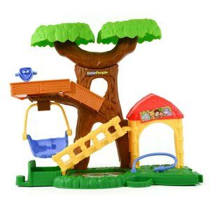 Fisher Price Little People Big Animal Zoo Treehouse Playset Toy Only Incomplete